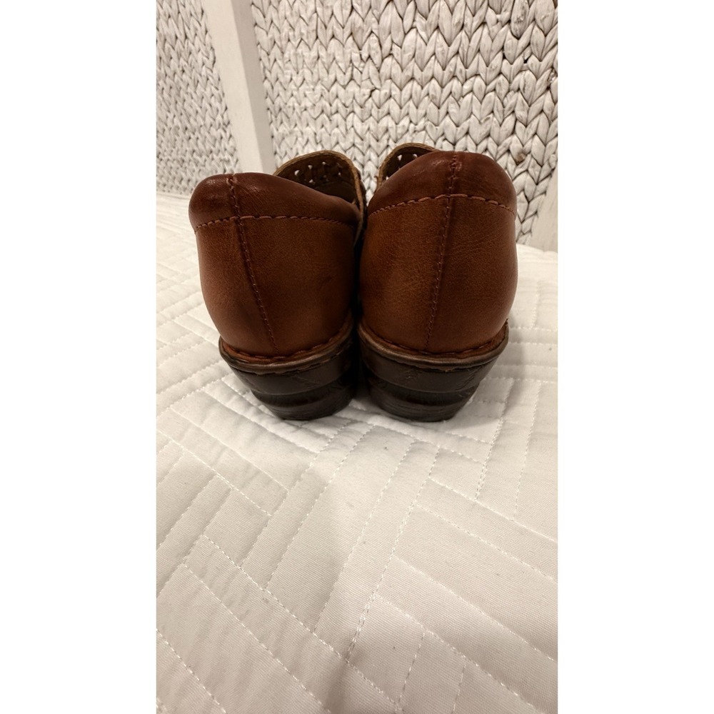 b.o.c. brown woven clog comfort shoes women size 9M - Picture 5 of 7